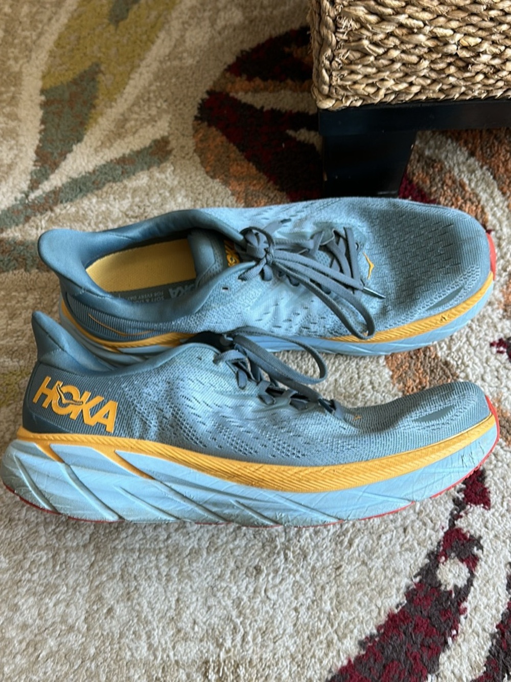 Hoka Men's Clifton 8 Running Shoes sz 12